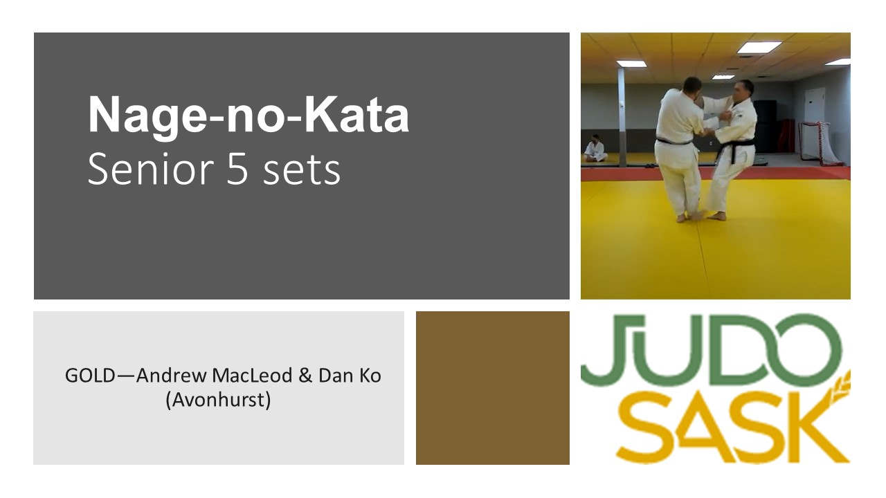 Nage No Kata Senior (5 Sets) Winner