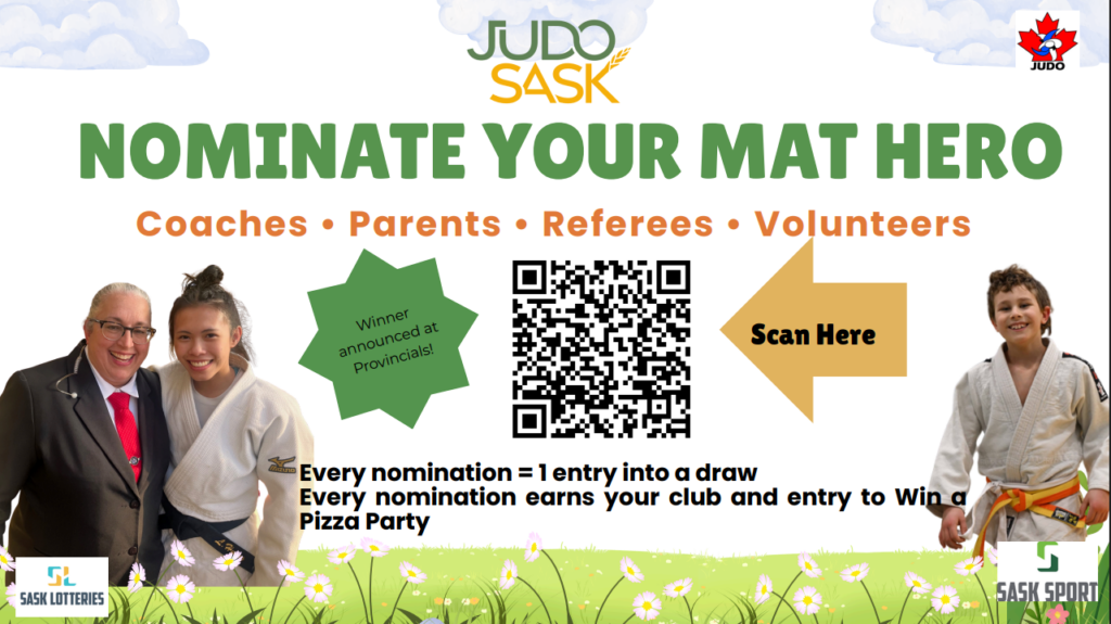 Nominate your Mat Hero. Coach, Parent, Referee, or Volunteer!
